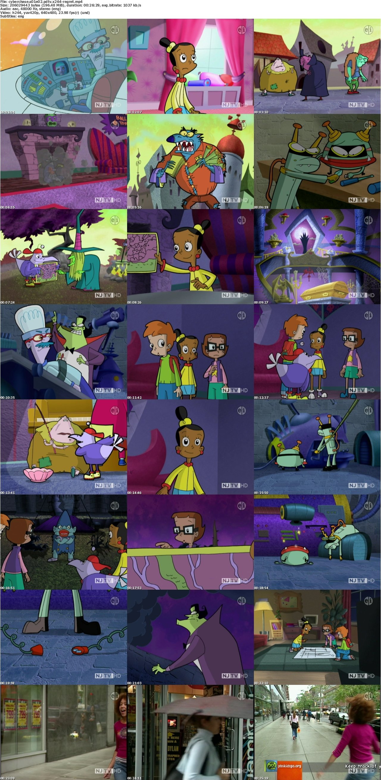 Cyberchase S01E02 PDTV x264-REGRET