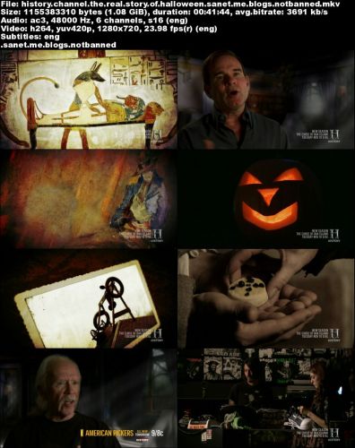 History Channel - The Real Story of Halloween (2015) 720p HDTV x264-W4F