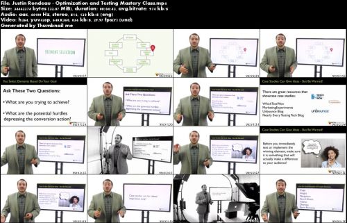 Justin Rondeau – Optimization and Testing Mastery Class