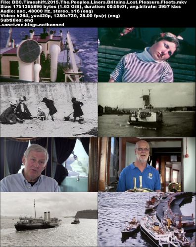 BBC Time Shift - The People's Liners: Britain's Lost Pleasure Fleets (2015) 720p HDTV x264-MVGroup