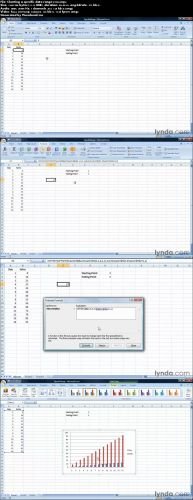 Lynda - Excel 2007: Creating Charts with Dynamic Data