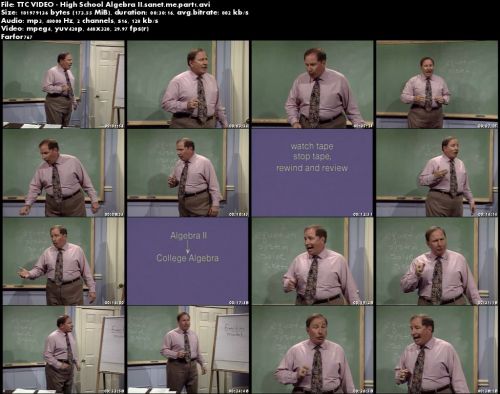 High School - Algebra II with Murray H. Siegel