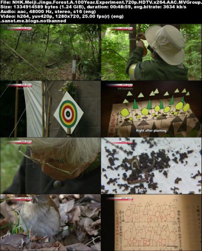 NHK - Meiji Jingu Forest: A 100-Year Experiment (2015) 720p HDTV x264-MVGroup