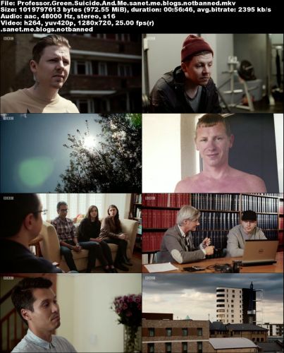 BBC - Professor Green: Suicide and Me (2015) 720p HDTV x264-MVGroup
