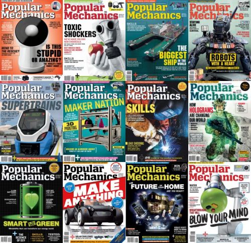 Popular Mechanics South Africa - 2015 Full Year Issues Collection