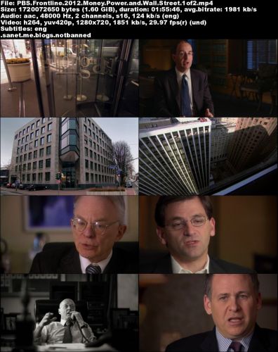 PBS - Frontline: Money, Power and Wall Street (2012) 720p HDTV x264-MVGroup