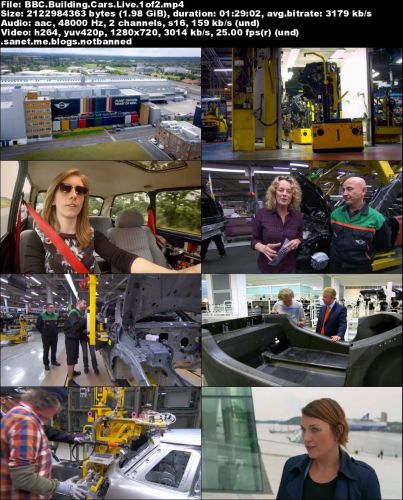 BBC - Building Cars Live (2015) 720p HDTV x264-MVGroup