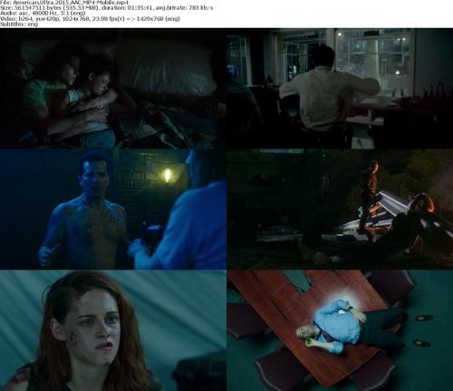 American Ultra 2015 BRRip x264-Mobile