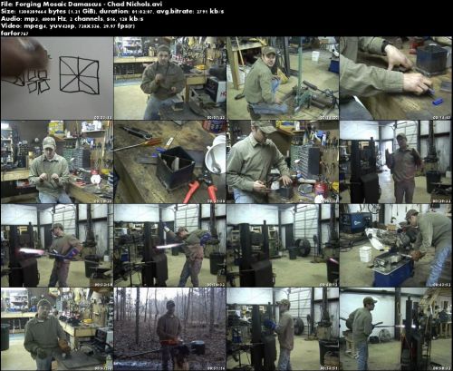 Forging Mosaic Damascus with Chad Nichols