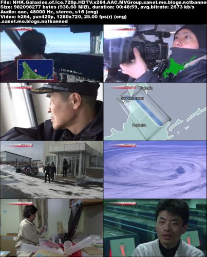 NHK - Galaxies of Ice (2014) 720p HDTV x264-MVGroup