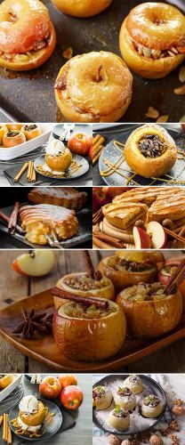 Stock+Image+Baked+apples