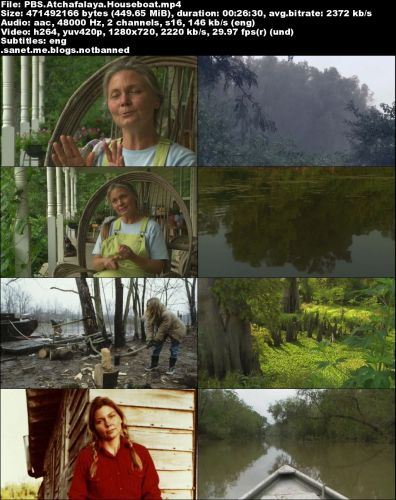 PBS - Atchafalaya Houseboat (2008) 720p HDTV x264-MVGroup
