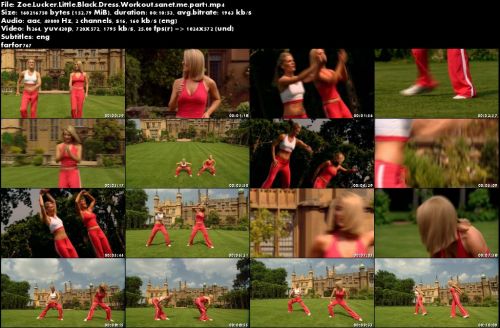 Zoe Lucker - Little Black Dress Workout
