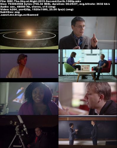 BBC - The Sky at Night: Second Earth (2015) 1080p HDTV x264-MVGroup