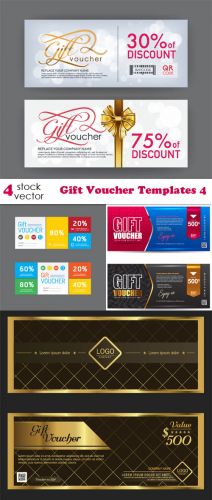Vectors - Gift Voucher Templates 4