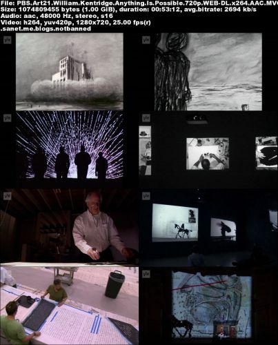 PBS Art21 - William Kentridge: Anything is Possible (2010) WEB-DL720p x264-MVGroup