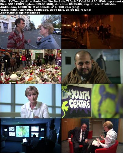 ITV Tonight - After Paris, Can We be Safe? (2015) 720p HDTV x264-MVGroup