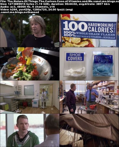 CBC - The Nature of Things: The Curious Case of Vitamins and Me (2015) 720p HDTV x264-aAF