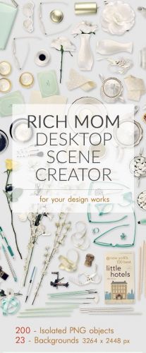 Rich Mom Desktop Scene Creator