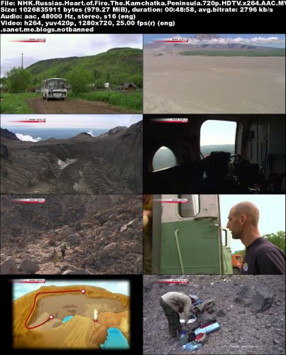 NHK Great Nature - Russia's Heart of Fire: The Kamchatka Peninsula (2013) 720p HDTV x264-MVGroup