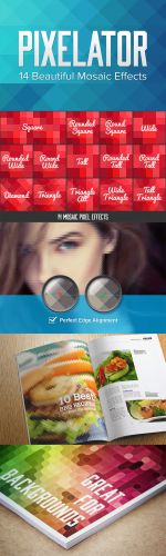 GraphicRiver - Pixelator - 100+ Pixelating Effects