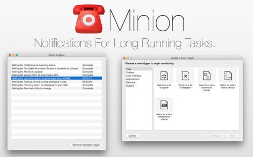 Minion 1.3 MacOSX