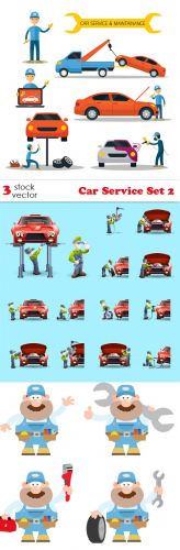 Vectors - Car Service Set 2