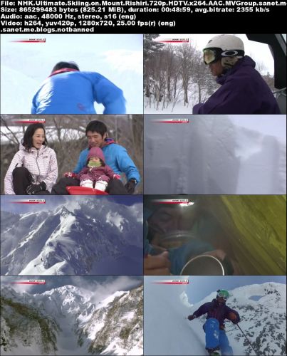 NHK - Ultimate Skiing on Mount Rishiri (2013) 720p HDTV x264-MVGroup