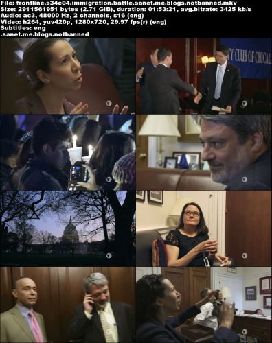 PBS - FRONTLINE: Immigration Battle (2015) 720p HDTV x264-W4F