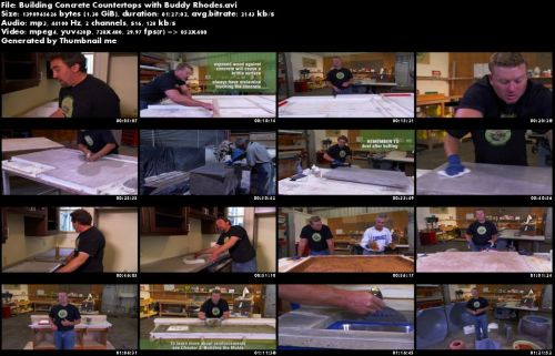 Building Concrete Countertops with Buddy Rhodes
