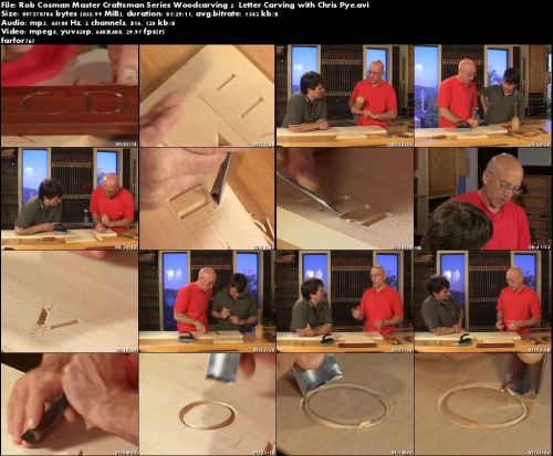 Rob Cosman Master Craftsman Series Woodcarving