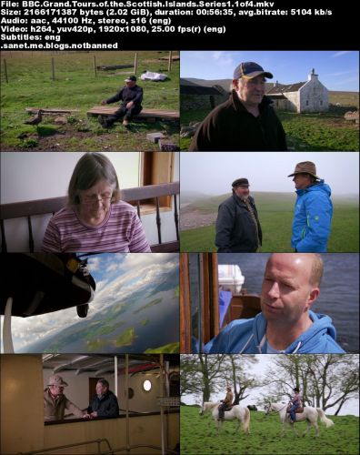 BBC - Grand Tours of the Scottish Islands Series 1 (2015) 720p HDTV x264-MVGroup