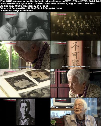 NHK - Nurses on the Battlefield: Hidden Tragedy of WWII (2015) 720p HDTV x264-MVGroup