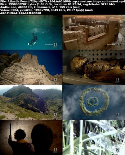 History Channel - Atlantis Found (2015) 720p HDTV x264-MVGroup