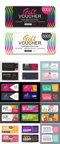 Stock+Vector+illustration%2C+Gift+voucher+template+with+colorful+pattern