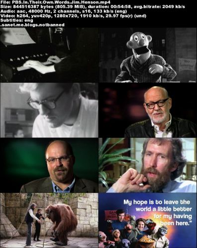PBS - In Their Own Words: Jim Henson (2015) 720p HDTV x264-MVGroup