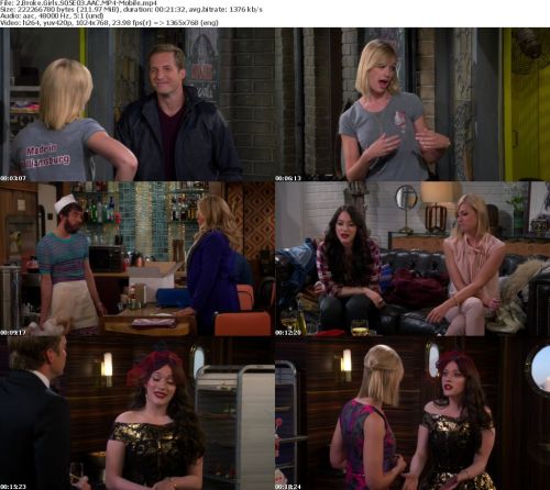 2 Broke Girls S05E03 HDTV x264-Mobile