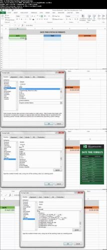 Excel 2013: Master Date Time Calculations in 1 hour