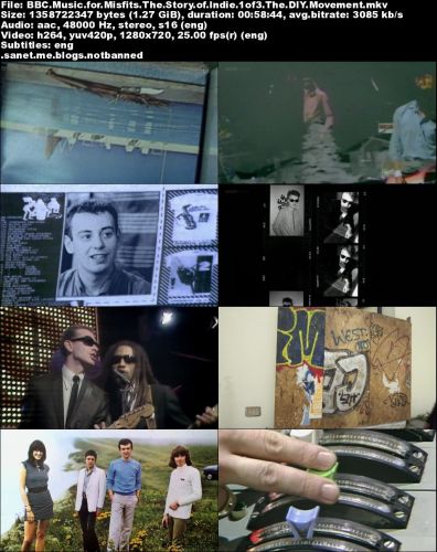 BBC - Music for Misfits: The Story of Indie (2015) 720p HDTV x264-MVGroup