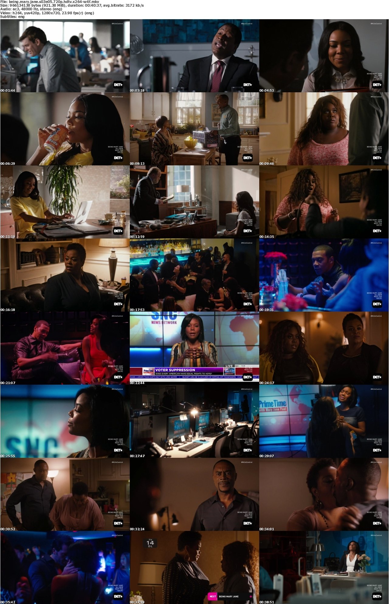 Being Mary Jane S03E05 720p HDTV x264-W4F