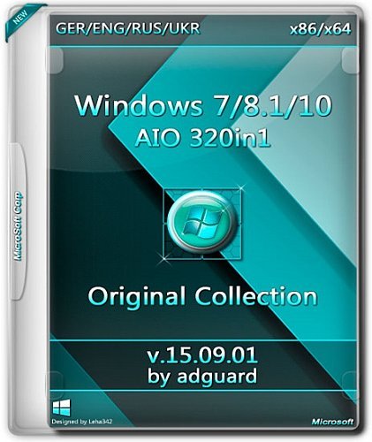 Windows 7-8.1-10 (x86/x64) AIO 320in1