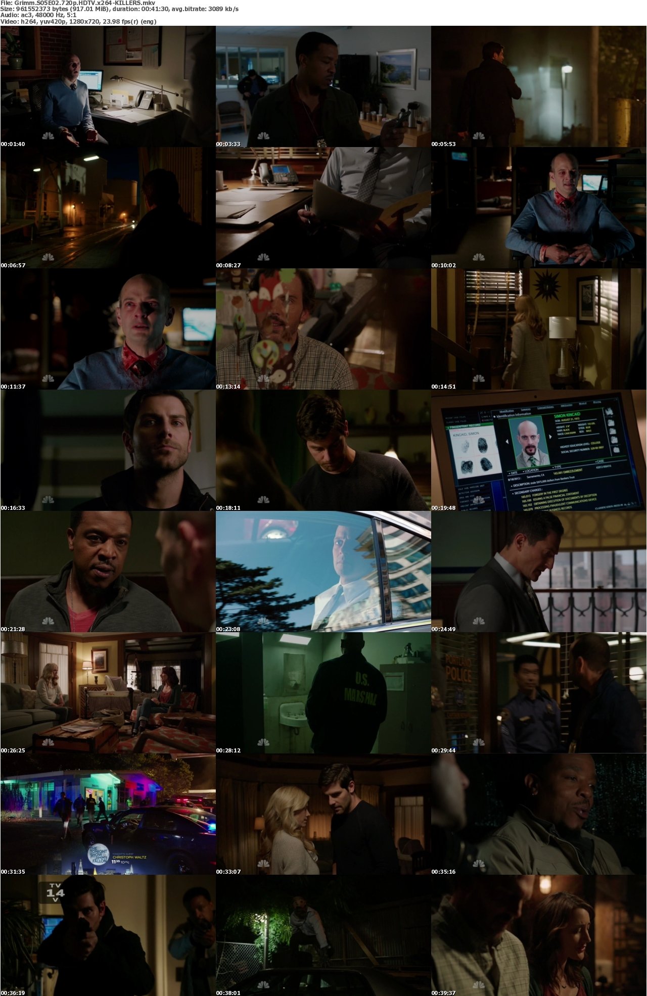 Grimm S05E02 720p HDTV x264-KILLERS