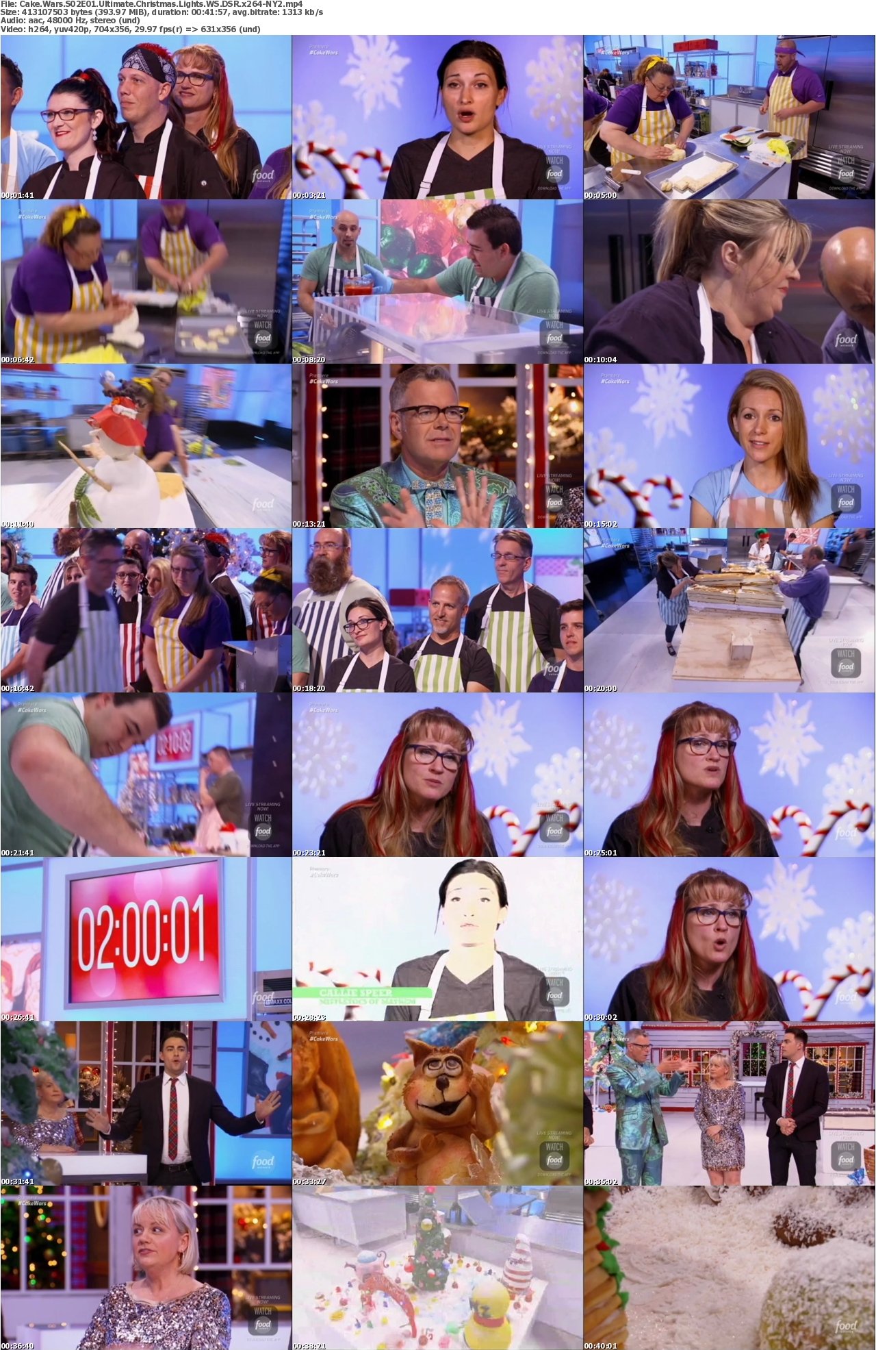 Cake Wars S02E01 Ultimate Christmas Lights WS DSR x264-NY2