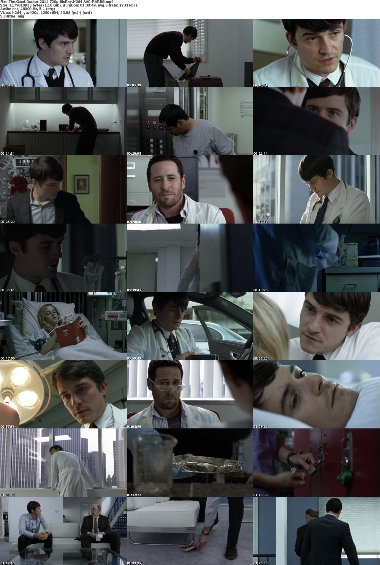 The Good Doctor 2011 720p BluRay H264 AAC-RARBG