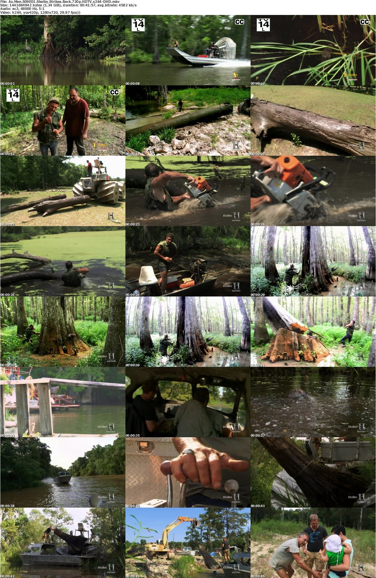 Ax Men S09E01 Shelby Strikes Back 720p HDTV x264-DHD