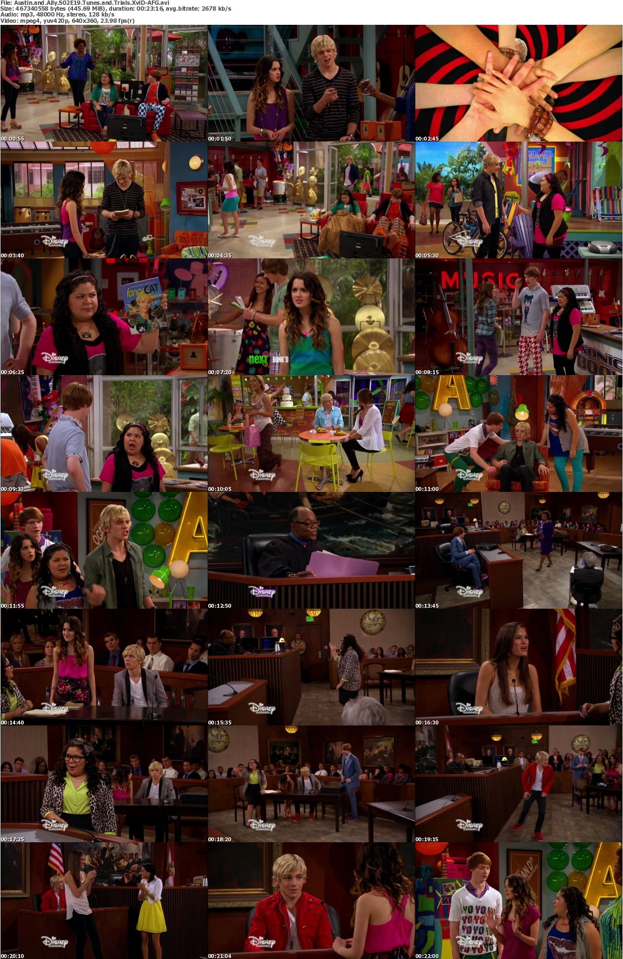 Austin and Ally S02E19 Tunes and Trials XviD-AFG