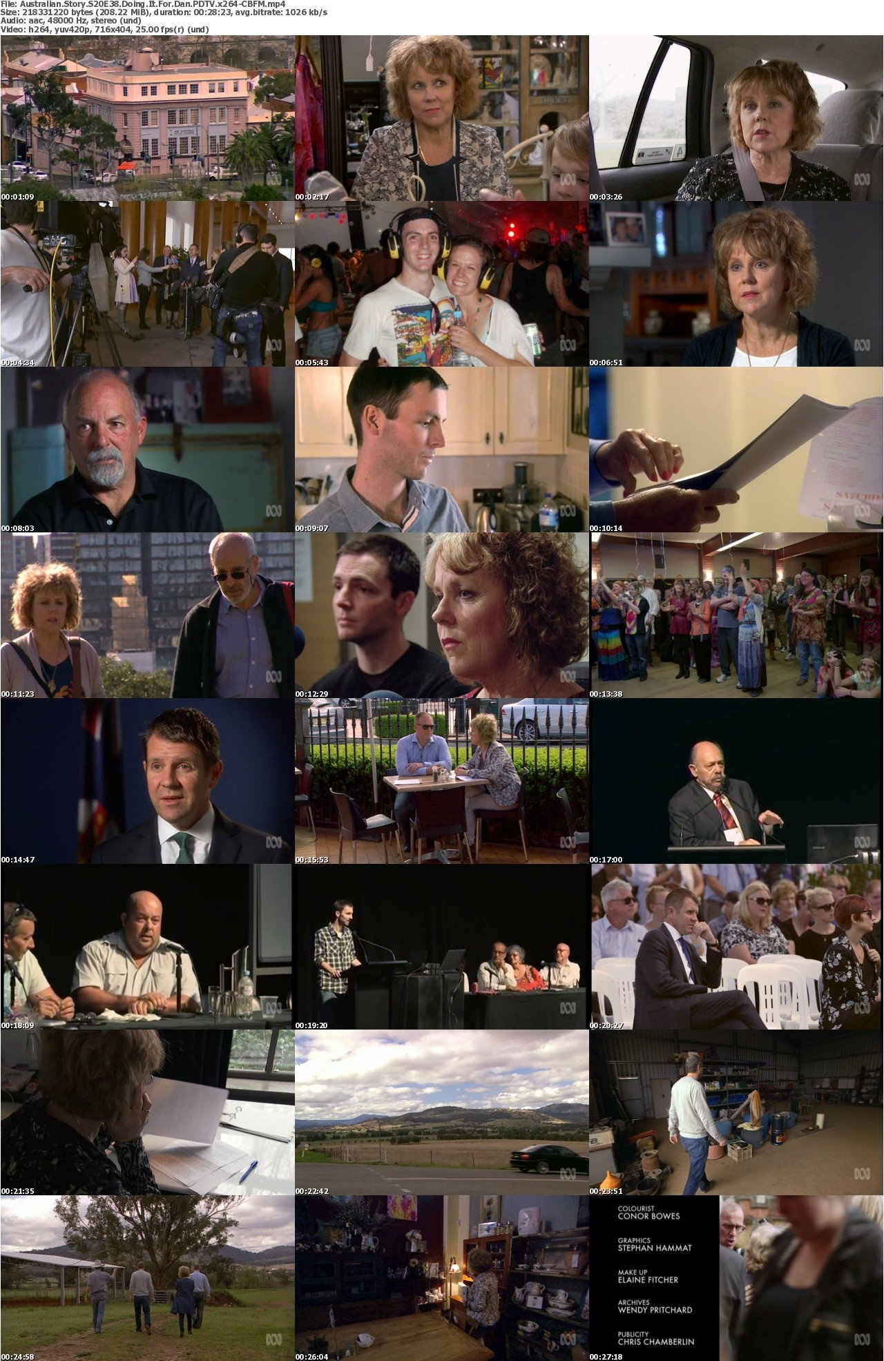 Australian Story S20E38 Doing It For Dan PDTV x264-CBFM