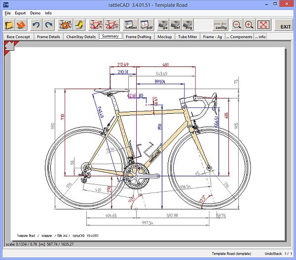 rattleCAD 3.4.02.73 Stable Portable