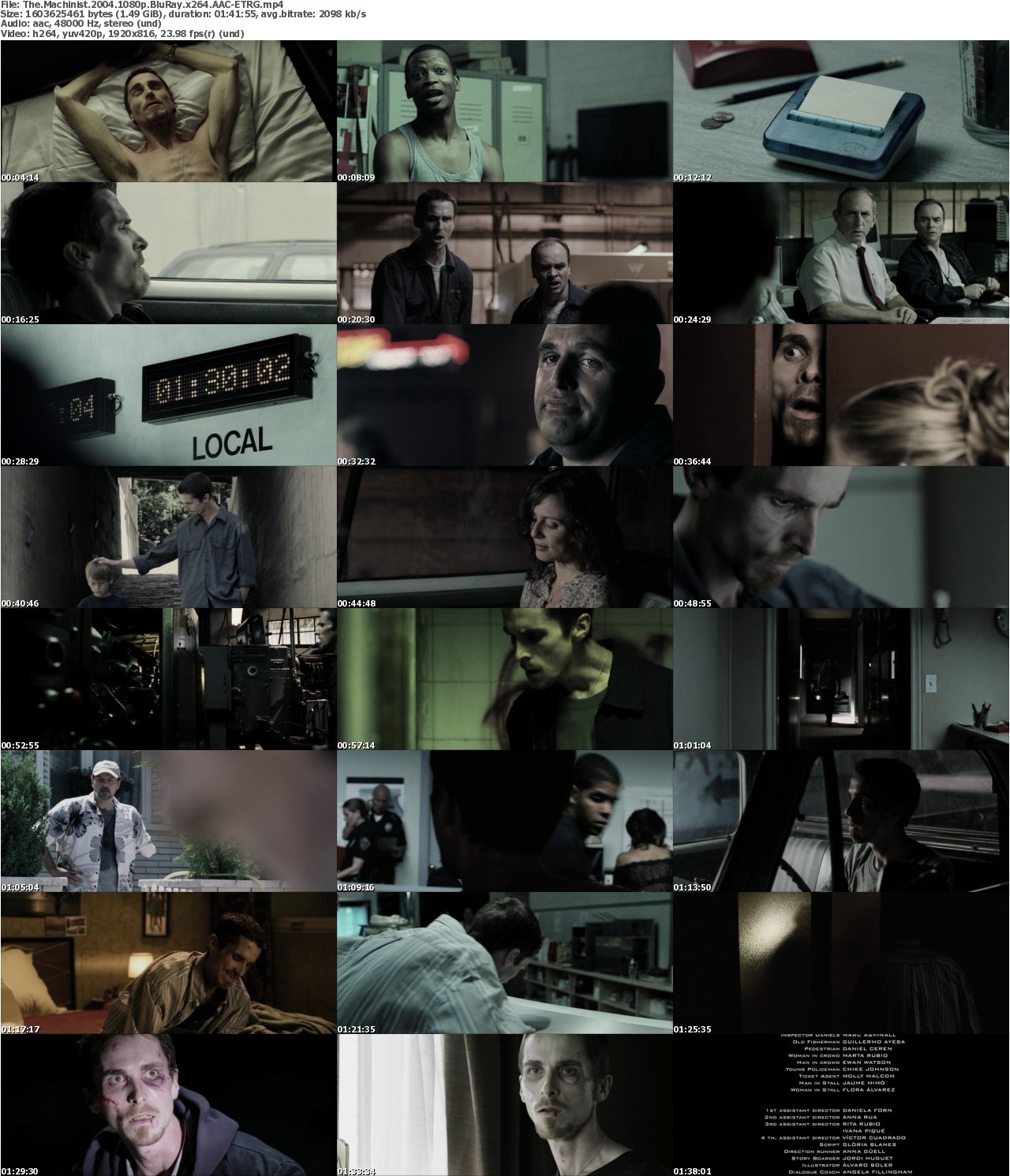 The Machinist 2004 1080p BluRay x264 AAC-ETRG