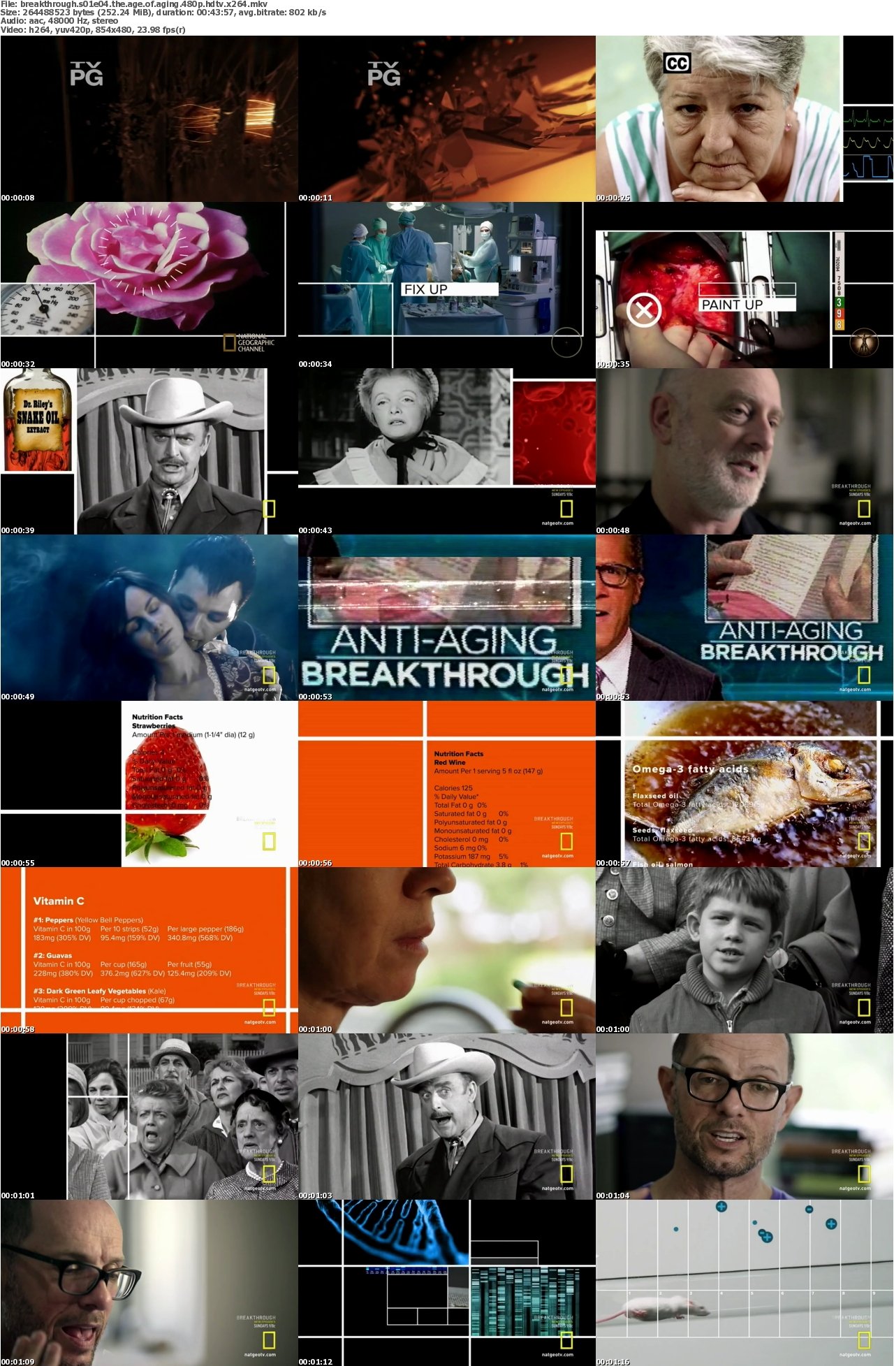 Breakthrough S01E04 The Age of Aging 480p HDTV x264